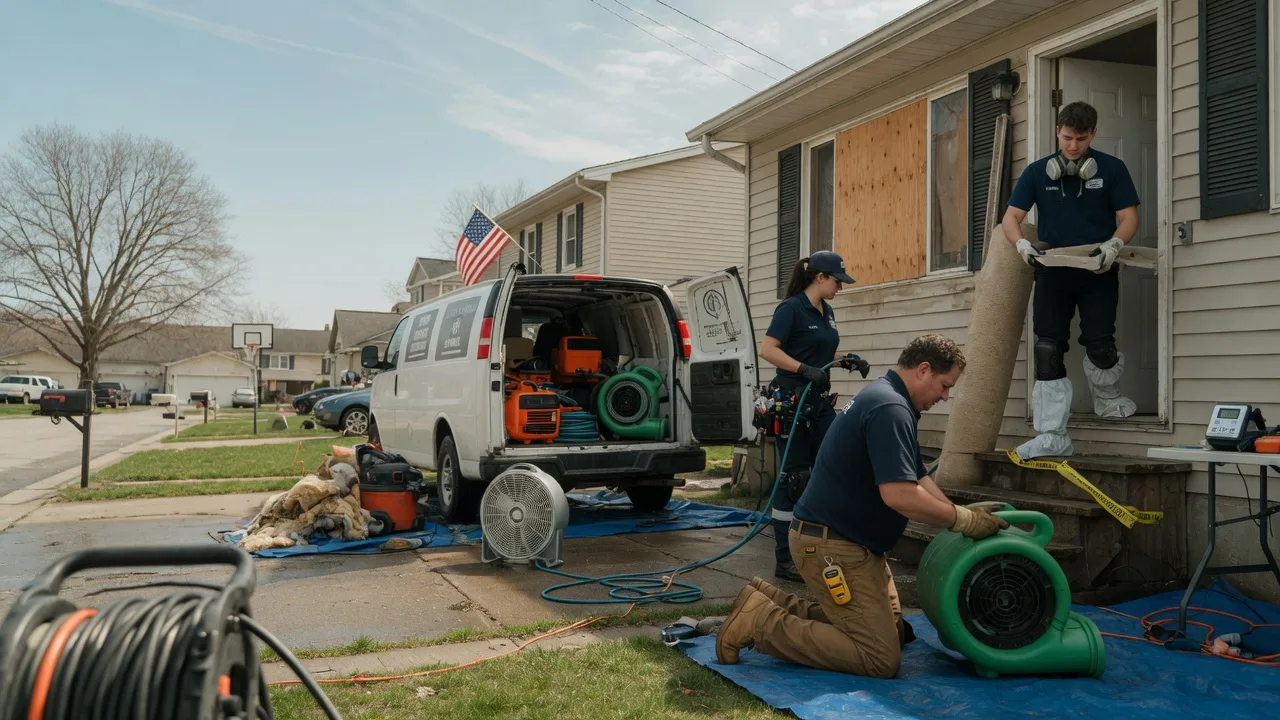 Water Damage Restoration in Mound Valley, KS near me